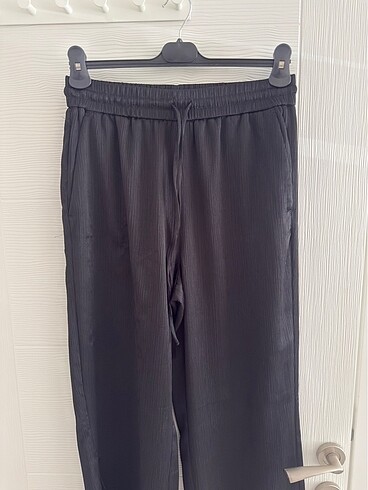 m Beden siyah Renk Zara saten pantolon
