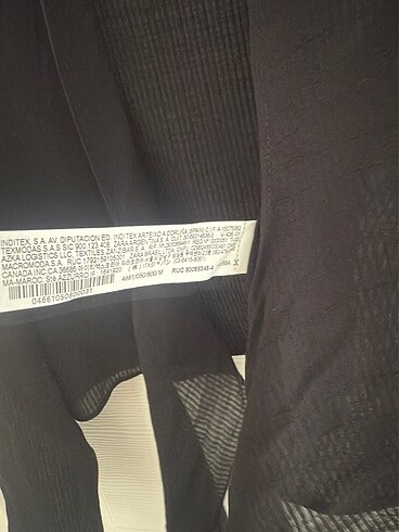 m Beden Zara bağlamalı gömlek