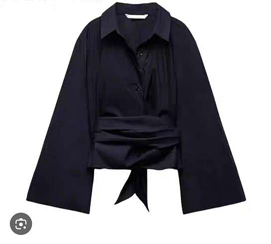 Zara bağlamalı gömlek