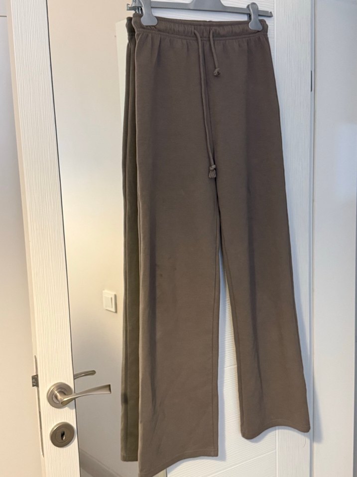 Zara kahverengi eşofman altı - Görsel 2