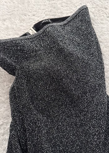 Siyah simli straplez - Görsel 6