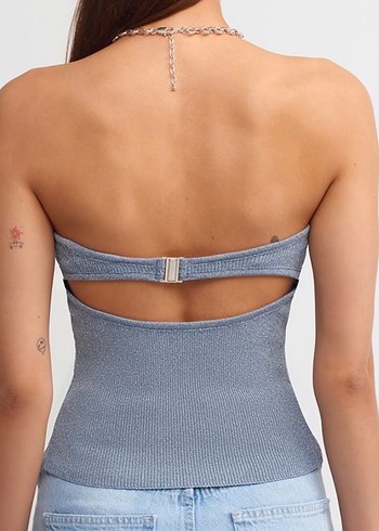 Siyah simli straplez - Görsel 2