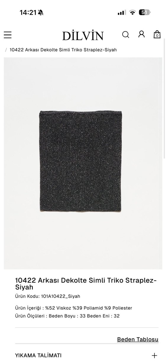 Siyah simli straplez - Görsel 3