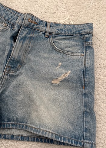 Zara denim şort - Görsel 3