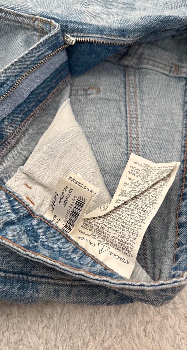 Zara denim şort - Görsel 5