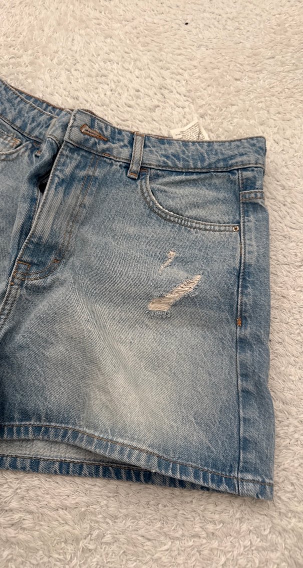 Zara denim şort - Görsel 3