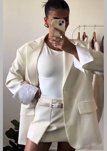 Zara oversize blazer - Görsel 2