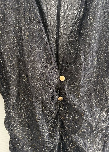 Zara dantel gömlek - Görsel 4