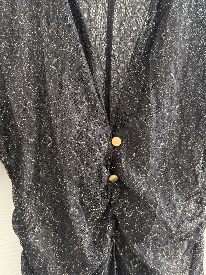 Zara dantel gömlek - Görsel 4