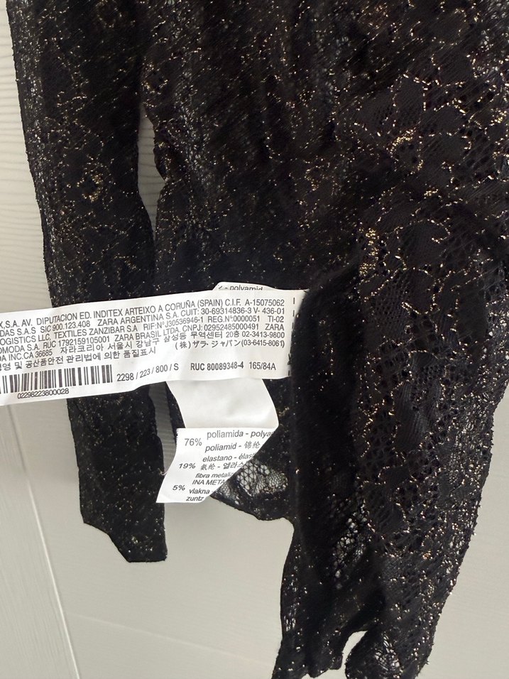 Zara dantel gömlek - Görsel 3