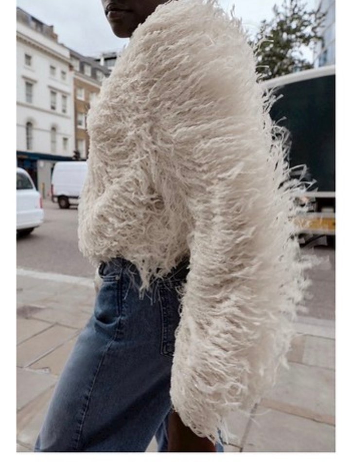 Zara ipli püskül ceket - Görsel 2