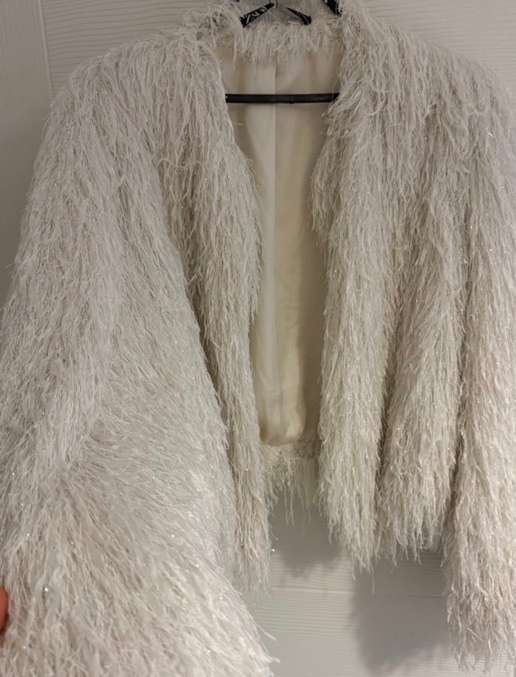 Zara ipli püskül ceket - Görsel 4