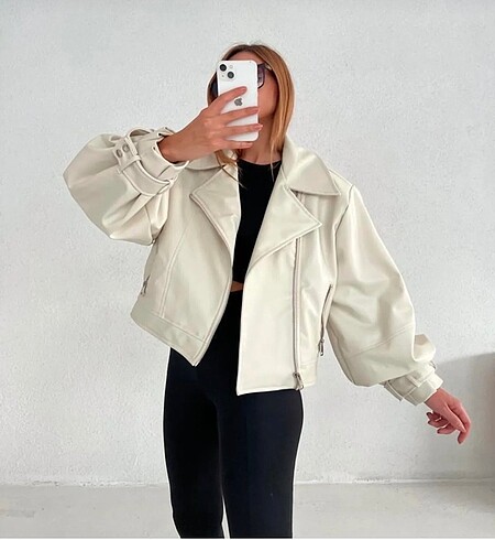 Trendyol & Milla Deri bomber ceket