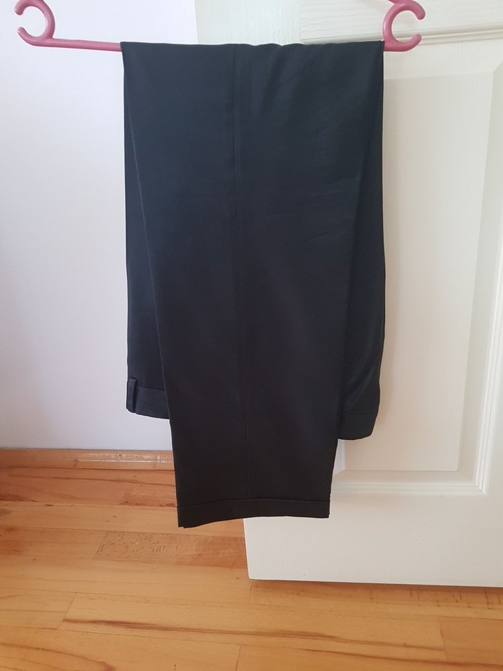 Düğmeli Siyah Erkek Takımı - Görsel 3