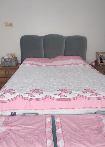 Çeyizlik Dantelli Pike Takımı