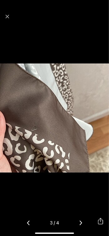 Diğer Qef leopar desenli şal
