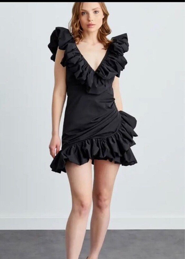 Adil ışık mavi elbise - Görsel 3