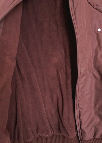 xl Beden Kadın Kahverengi Fermuarlı Ceket