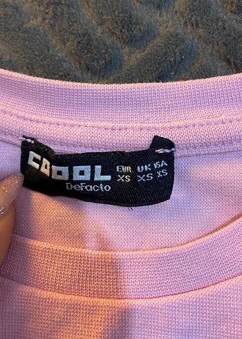 Defacto Pembe Crop - Görsel 2