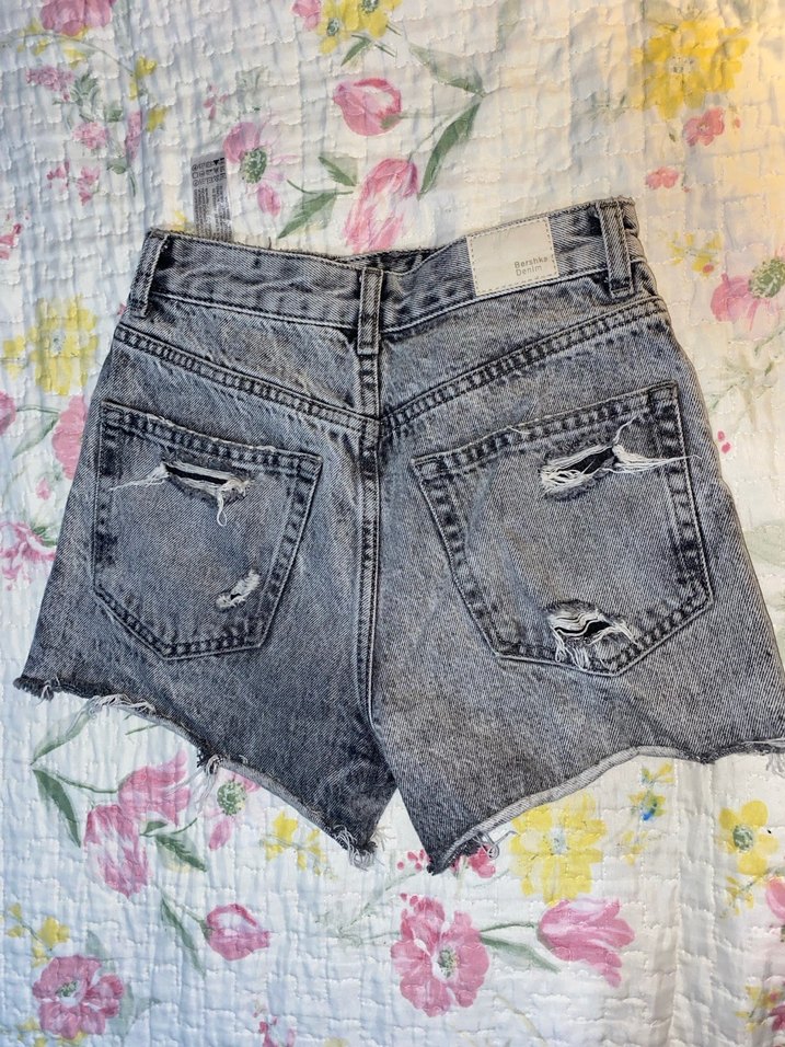 Bershka yuksek bel sort - Görsel 2