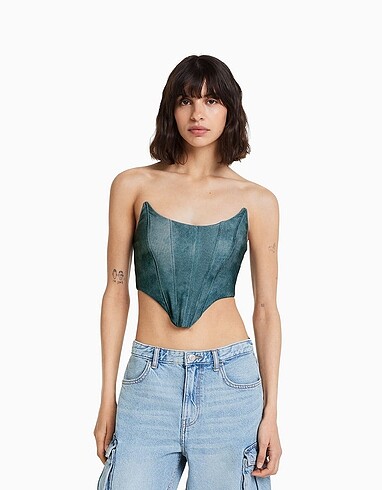 Bershka Korse Crop