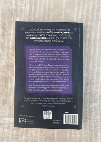 Beden Değiştirilmiş Karbon - Richard K. Morgan