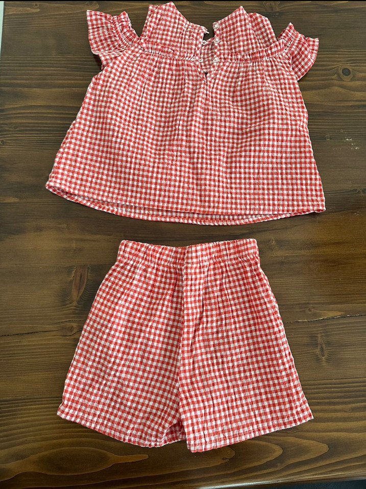 Kırmızı Kareli Takım - Görsel 2