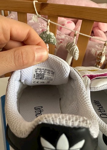 Unısex çocuk Beyaz Adidas Spor Ayakkabı - Görsel 5