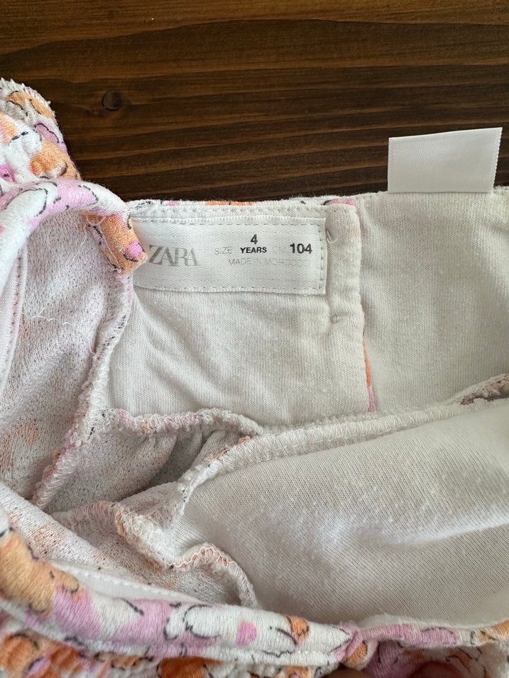 Çiçek Desenli Kız Çocuk Fırfırlı Elbise - Görsel 2