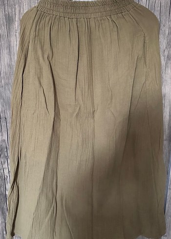 Özsarıçam keten etekli takım - Görsel 2