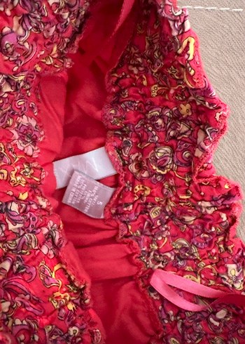 H&M Pembe Bohem Tarz Mini Etek