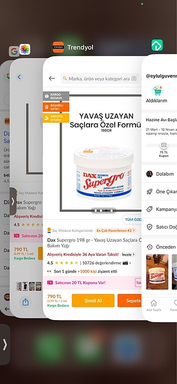 Beden DAX SUPERGRO ORJİNAL JELATİNLİ