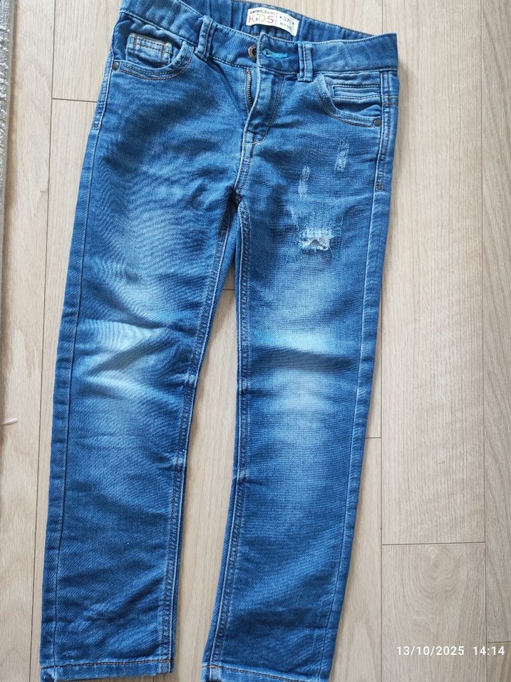 Koton Kız Çocuk Kot Pantolon - Görsel 4