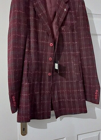 Diğer Erkek kaşe blazer ceket,etiketi üzerinde