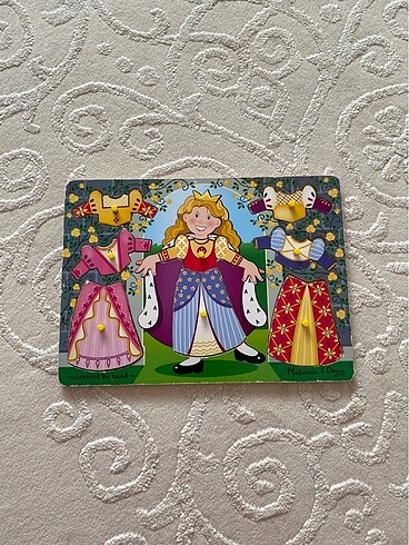 Melissa doug prensesli puzzle