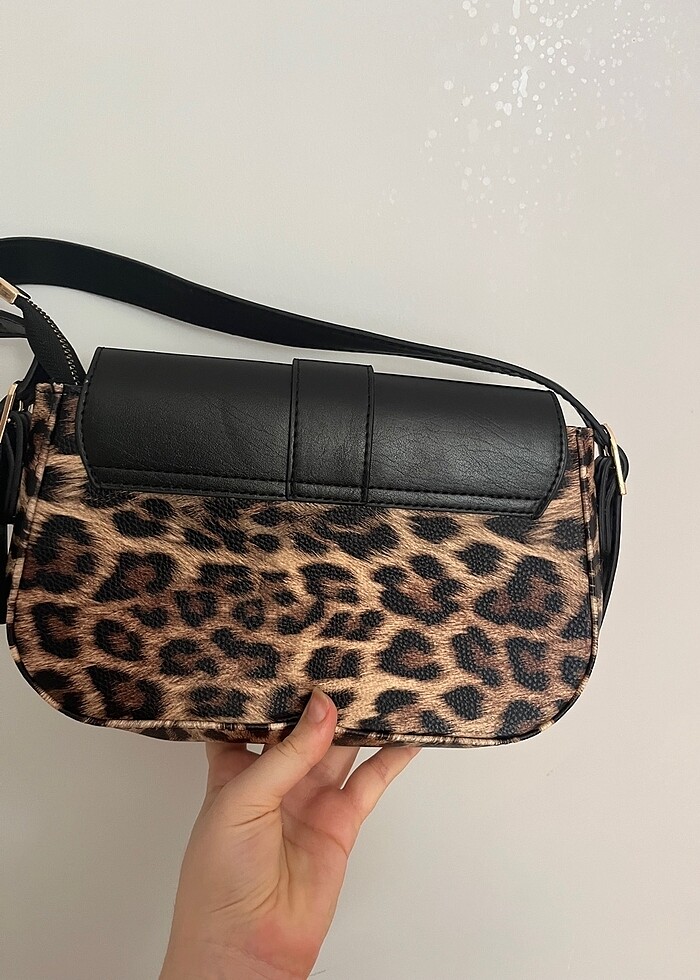 leopar desenli canta - Görsel 2