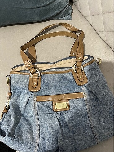 VINTAGE NINE WEST ÇANTA ORIJINAL - Görsel 7