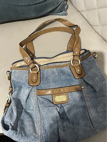 VINTAGE NINE WEST ÇANTA ORIJINAL - Görsel 8