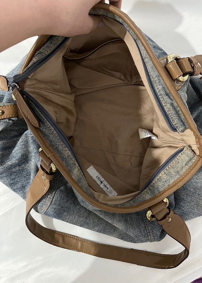 VINTAGE NINE WEST ÇANTA ORIJINAL - Görsel 4