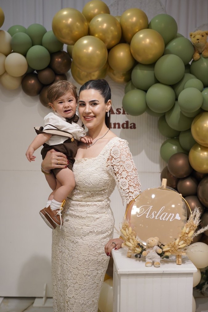 Dantel İşlemeli Beyaz Midi Nişan Elbisesi - Görsel 2