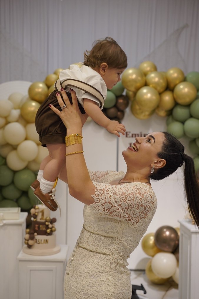 Dantel Detaylı Beyaz Midi Bohem Nişan Elbisesi - Görsel 2