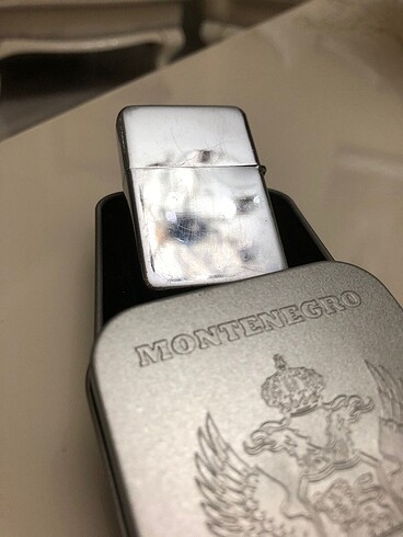 Beden Zippo modelli Sırbistan- Karadağ hatıra çakmağı