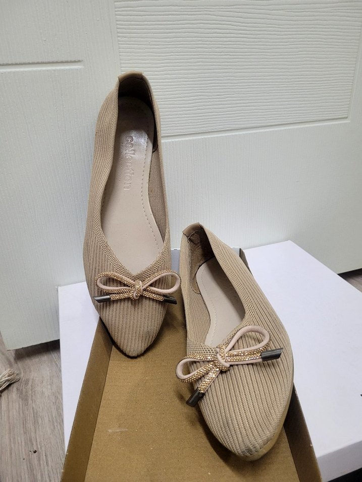 Bej çorap babet - Görsel 2