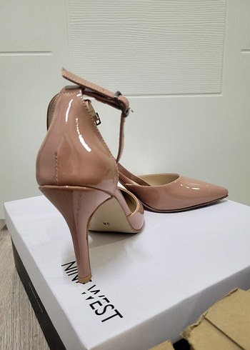 Bej Rugan Stiletto Klasik Topuklu Kadın Ayakkabı - Görsel 4