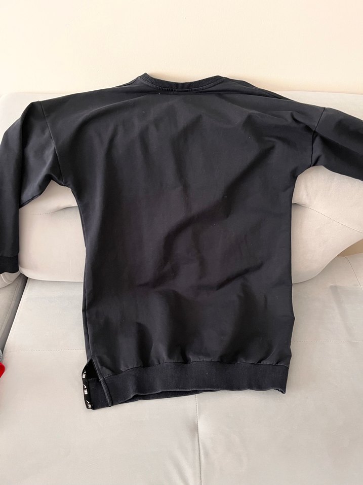 Nike Siyah Baskılı  tunik - Görsel 3