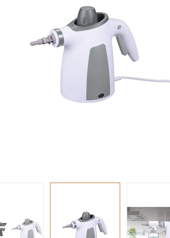 Kiwi Buharlı Temizleyici Beyaz Gri - Görsel 2