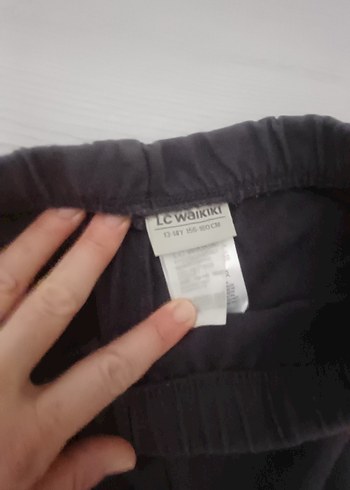 Kız Çocuk Pembe ve Gri Tayt - Görsel 6