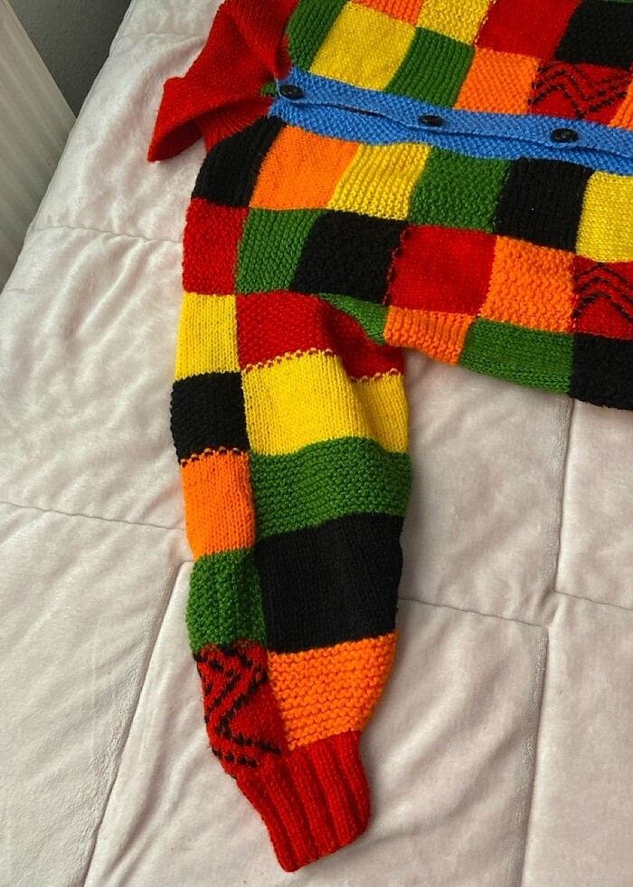 Harry Styles el örmesi hırka - Görsel 2