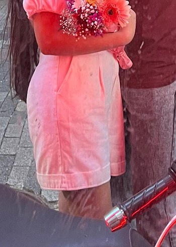 beyaz  kot tulum - Görsel 2