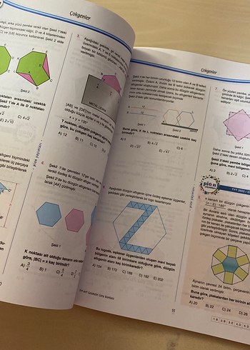 TYT-AYT Geometri Soru Bankası - PİYON - Görsel 4
